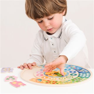 Puzzle clock